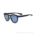 Famous Good Frame With Multiply Colors Lenses TR90 Round Sunglasses